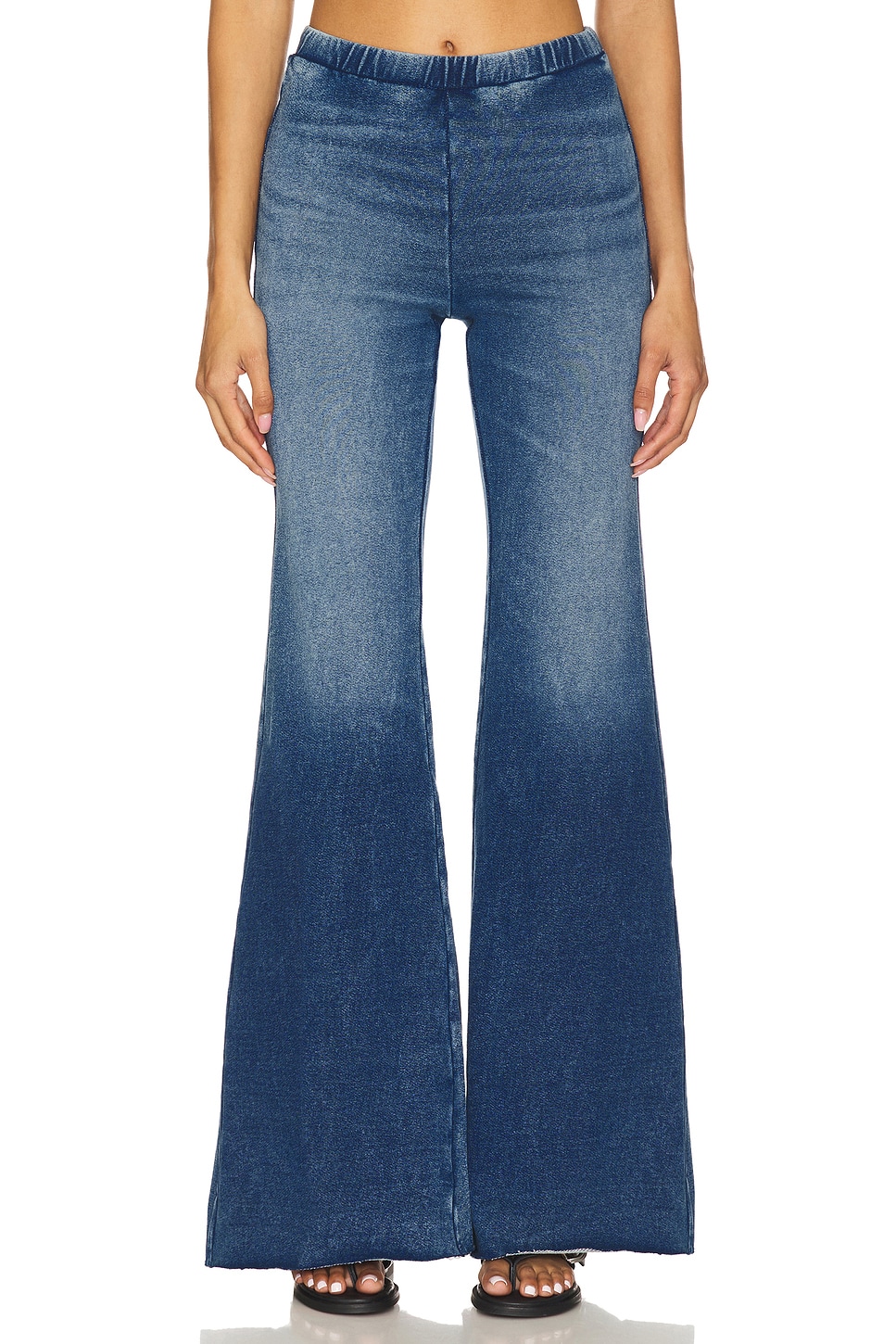 Jeanius Pull On Flare Legging - Thumbnail 1
