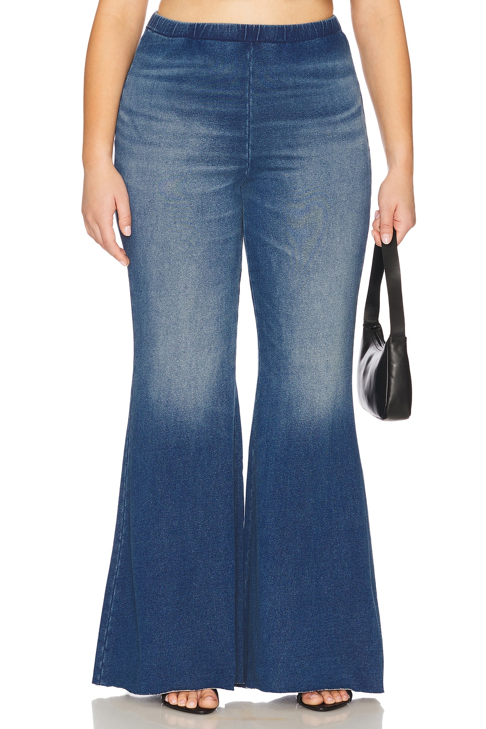 Jeanius Pull On Flare Legging - Thumbnail 2