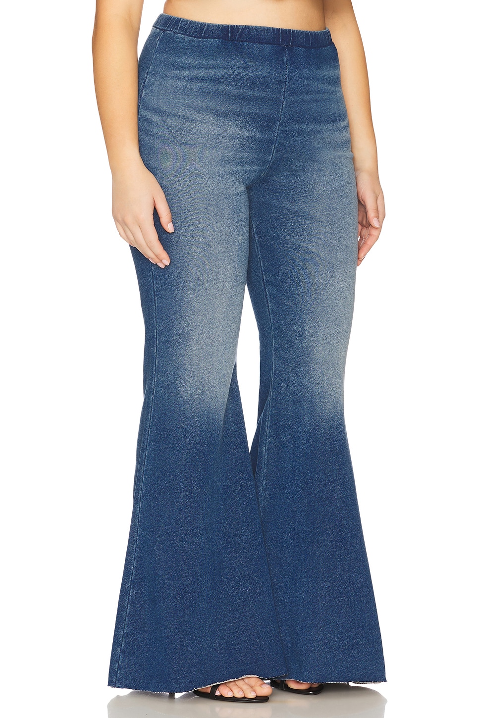 Jeanius Pull On Flare Legging - Thumbnail 4