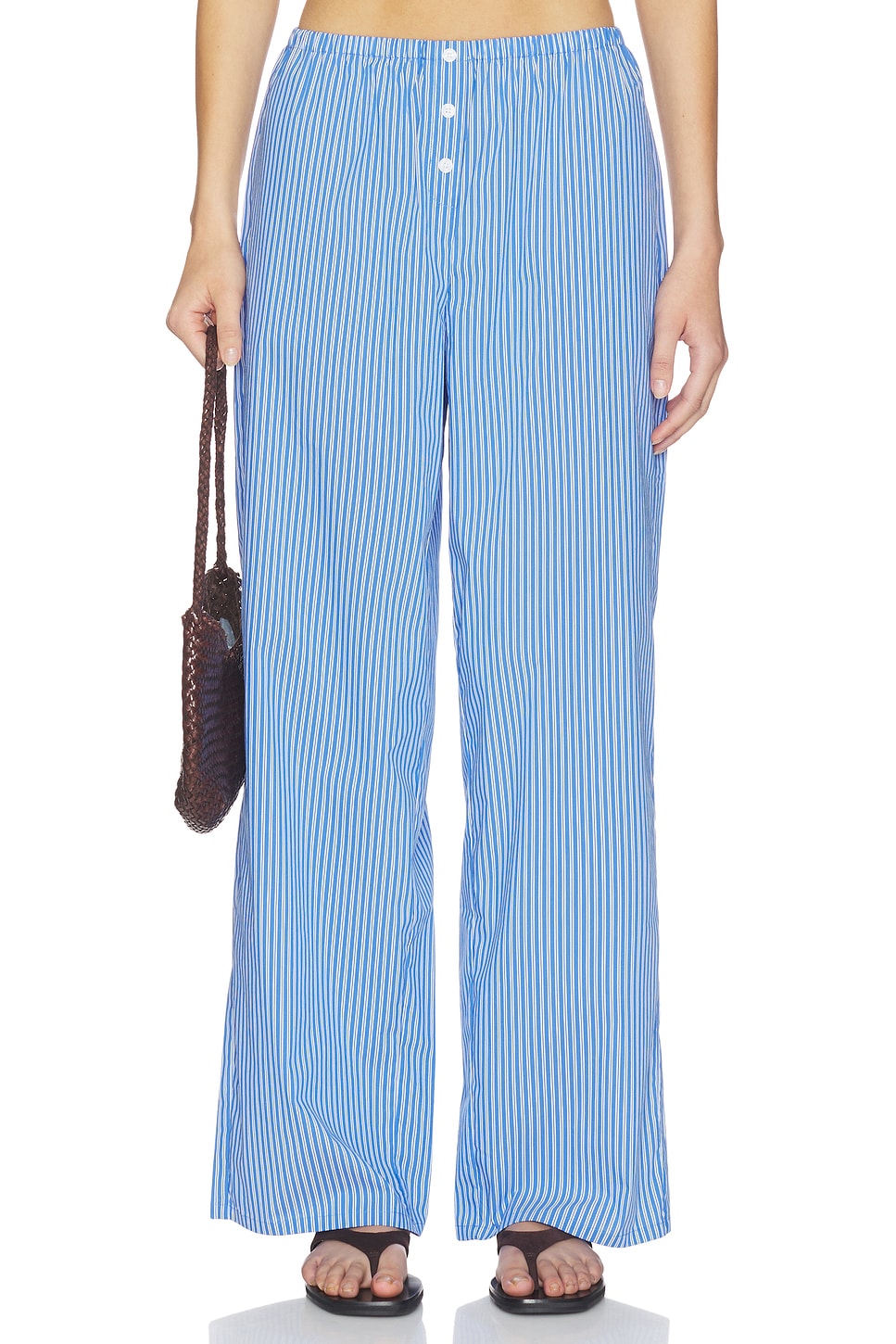Poplin Pull On Pants - thumbnail 2