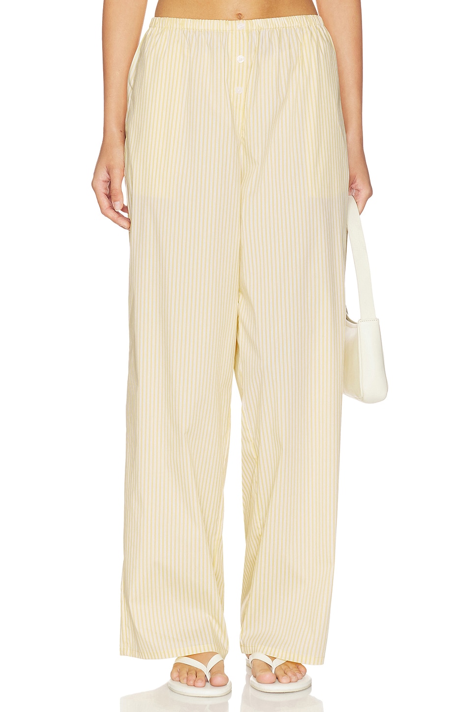 Poplin Pull On Pants