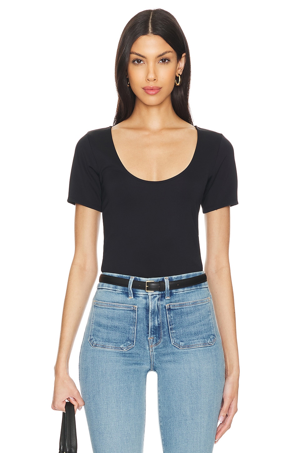 Scuba Scoop Crop Tee