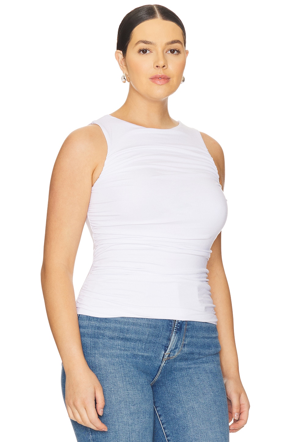 Ruched Tank Top - Thumbnail 4