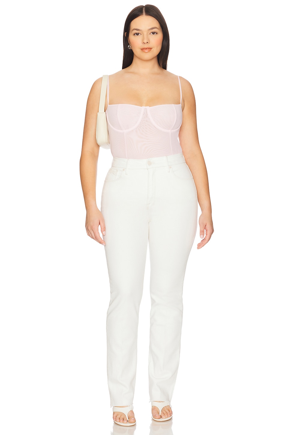 Mesh Bustier Bodysuit