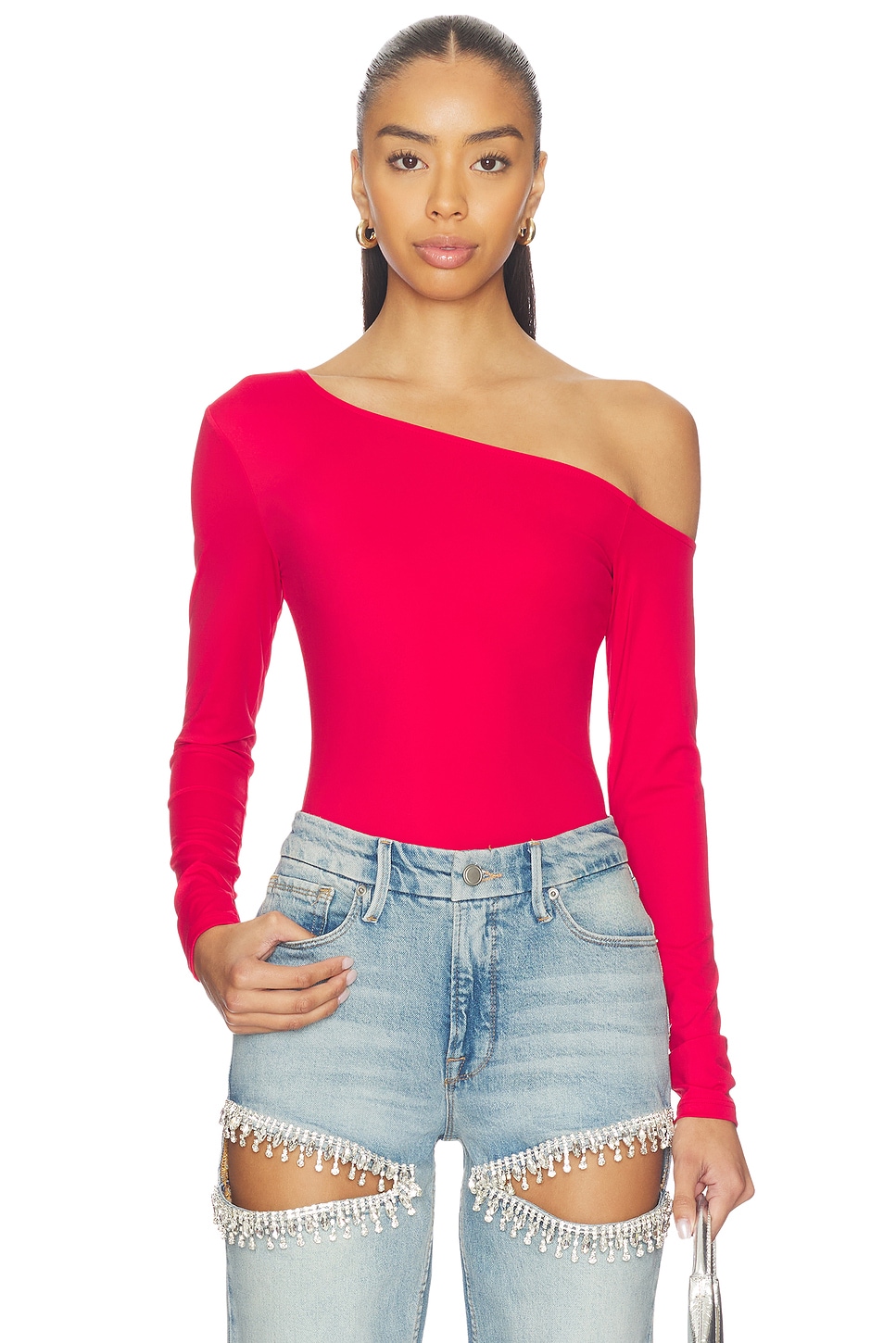 Weightless Sculpting One Shoulder Top