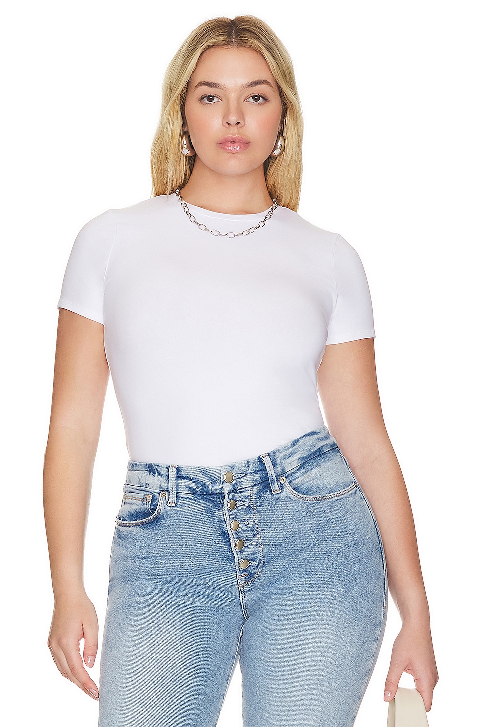 Good American Baby T-shirt in White001