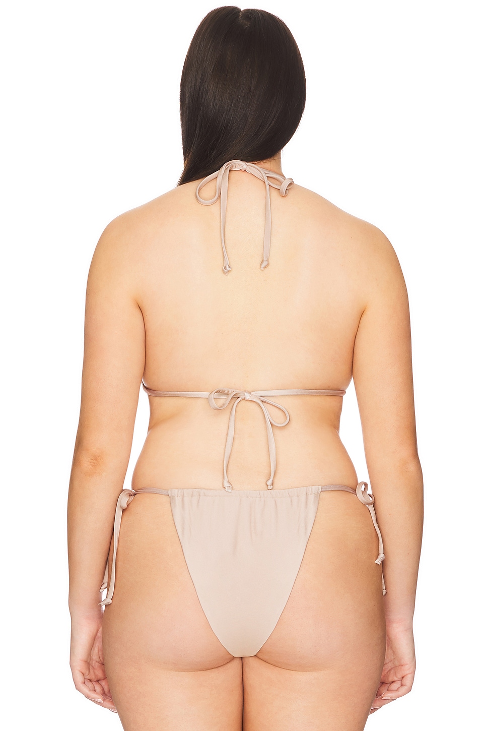 Satin Tiny Ties Bikini Top