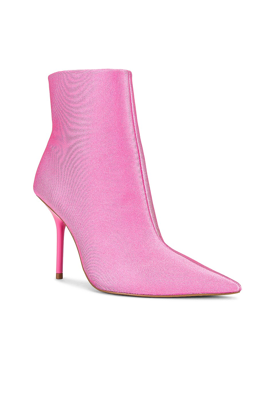 Good American Emma High Bootie in Pink001