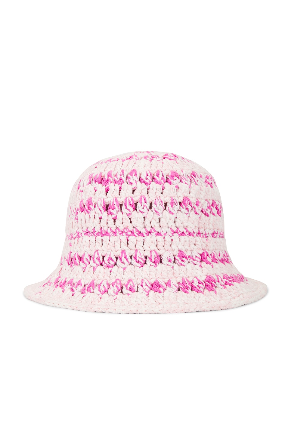 GANNI ♥ Cotton Melange Crochet Bucket Hat/追跡付 Ganni Cotton Melange Crochet Bucket Hat in Multicolour | REVOLVE