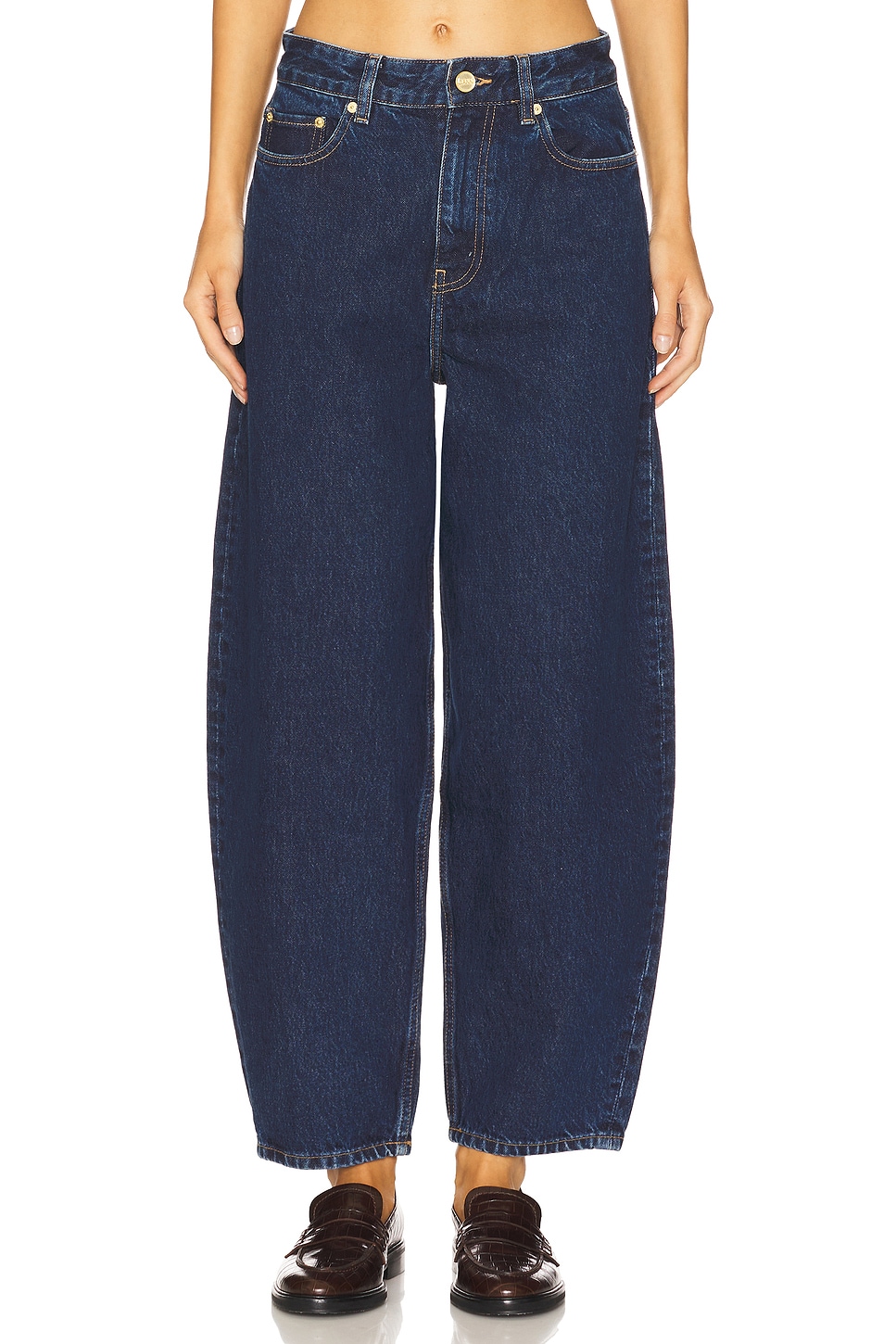 Rigid Stary Horseshoe Jeans in Dark Denim