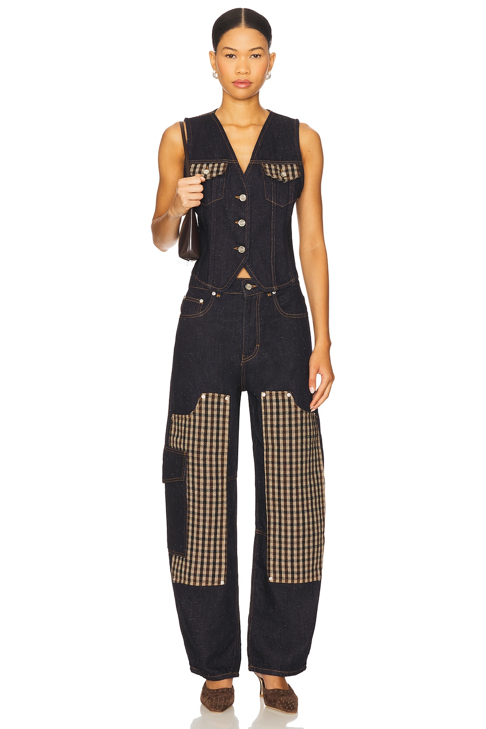 GANNI Neppy Denim Carpenter Jeans