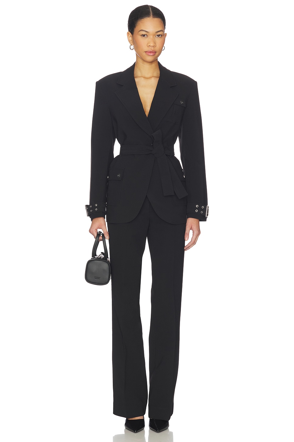 ✴︎GANNI ✴︎ Ganni Future Twill Suitng Blazer in Black | REVOLVE
