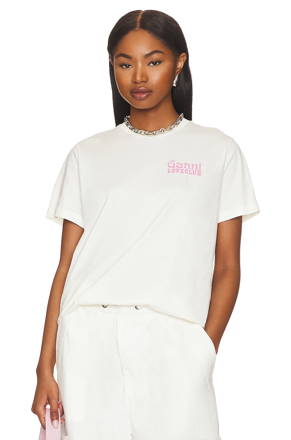 Ganni T-SHIRT NIGHTCLUB