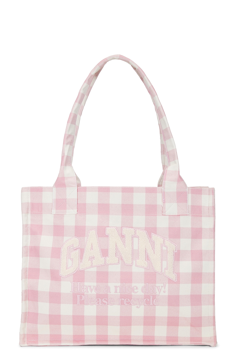 Large Easy Shopper Vichy Bag