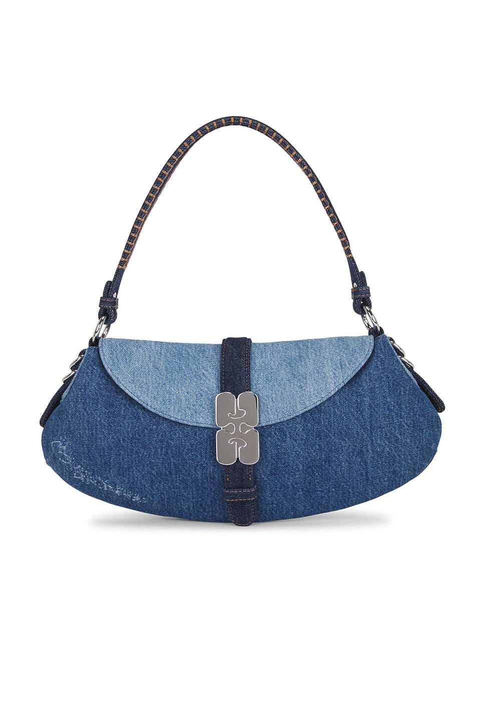 B-kat Denim Shoulder Bag