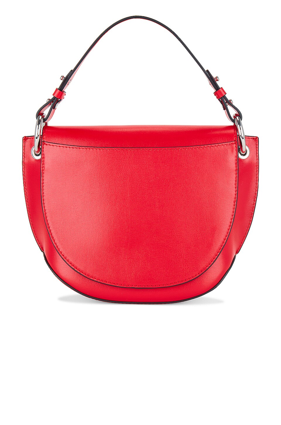 Ganni Saddle Bag in Barbados Cherry