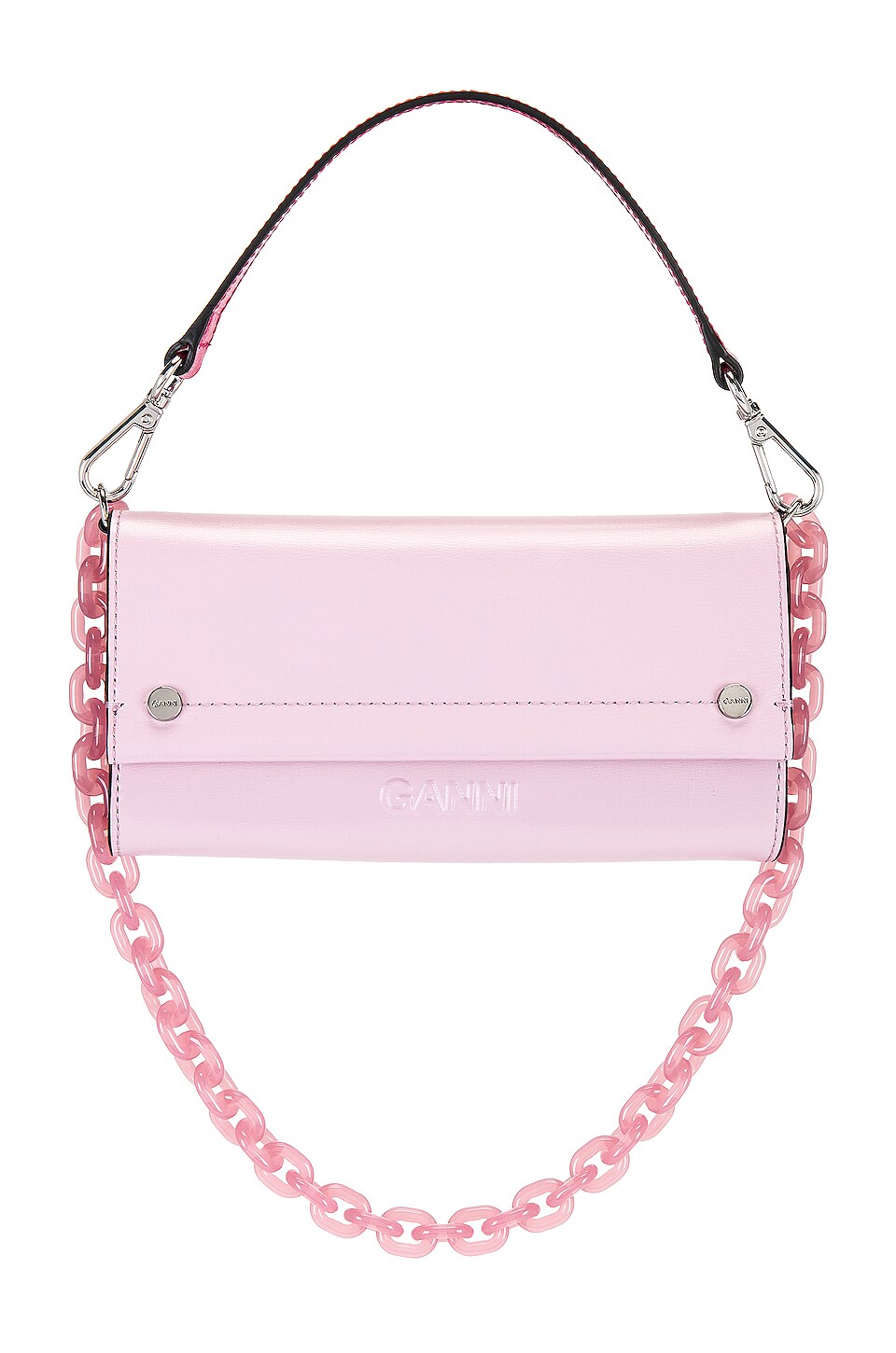 Ganni Women's Portamonete Con Pink