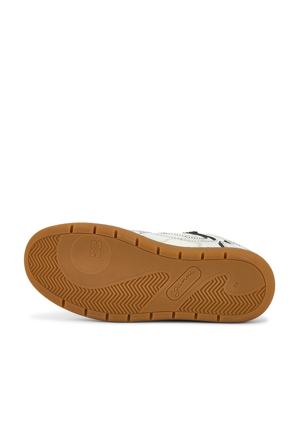 Ganni '08 Specchio Sneaker in Silver | REVOLVE