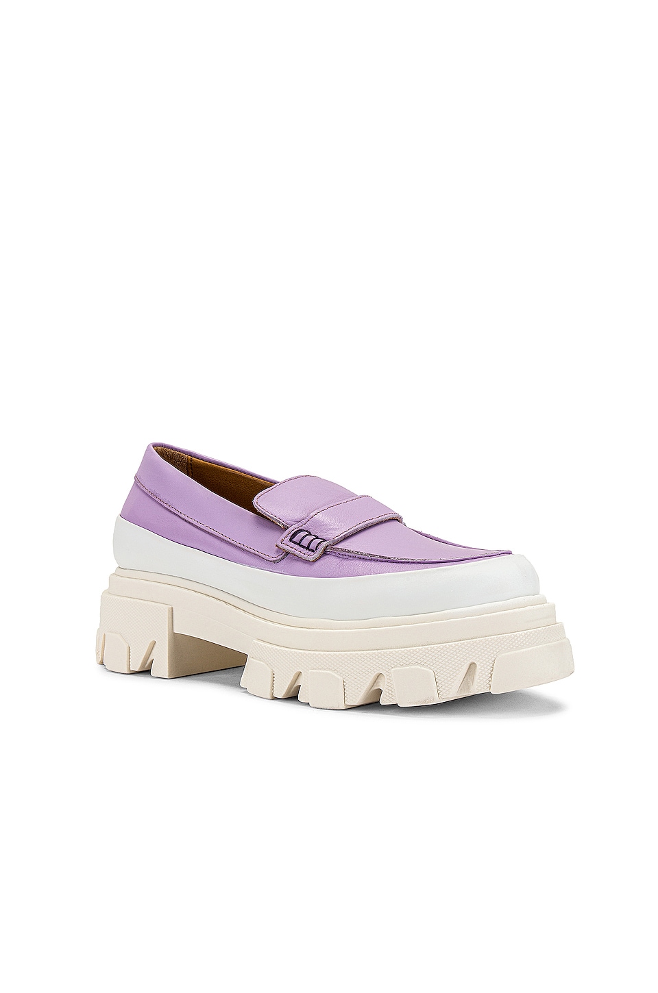 Ganni Chunky Loafer in Orchid Bloom