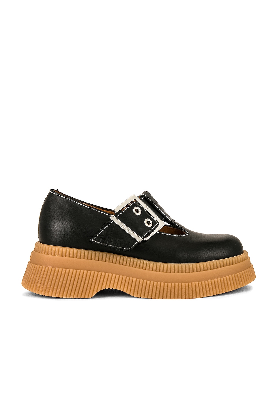 mary jane platform loafers