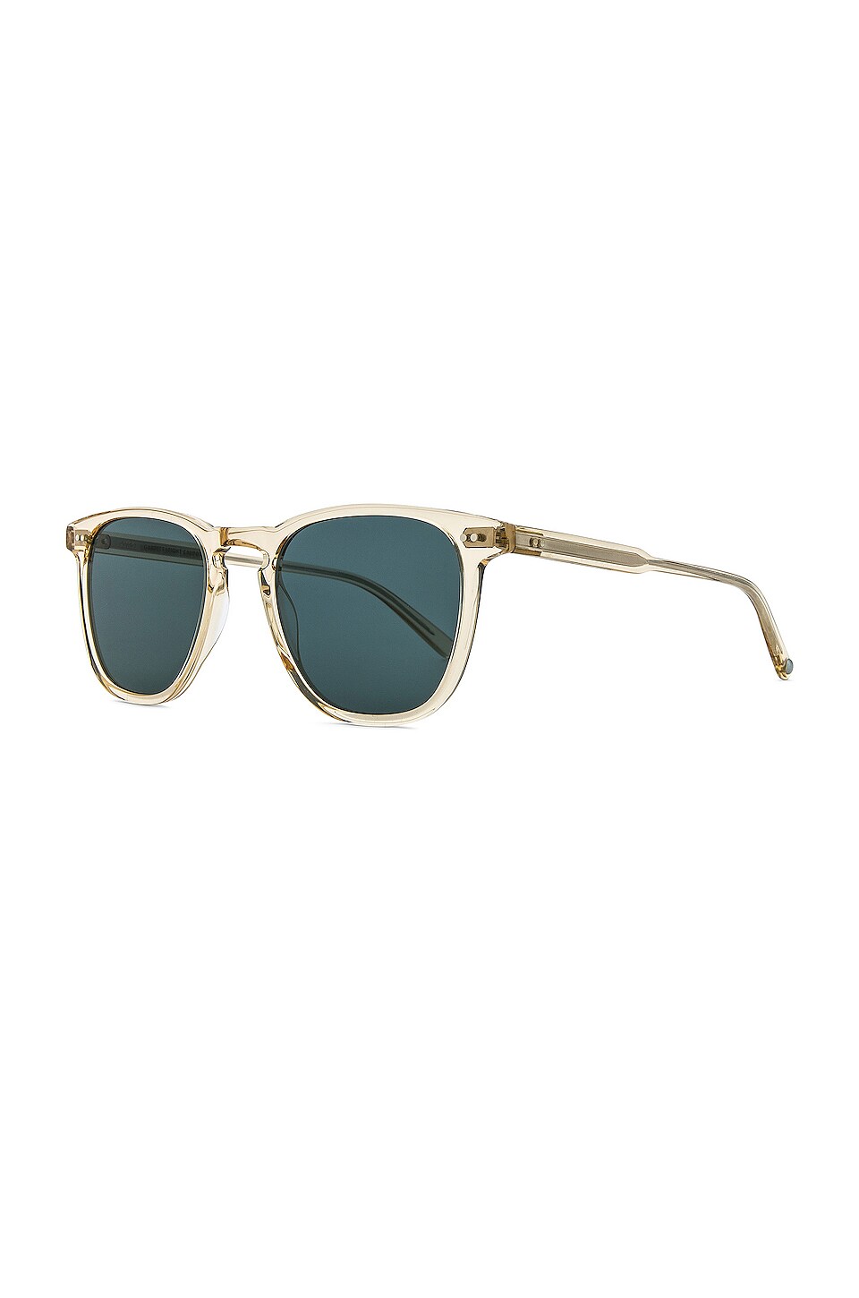 Garrett Leight Brooks Sun in Champagne & Blue Smoke