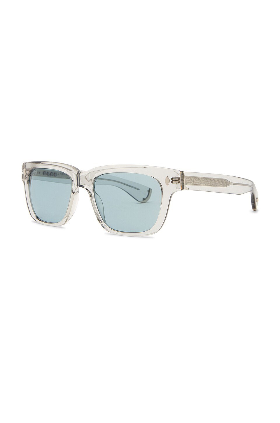 Garrett Leight Glco x Officine Generale Sunglasses in Llg & Pure Blue