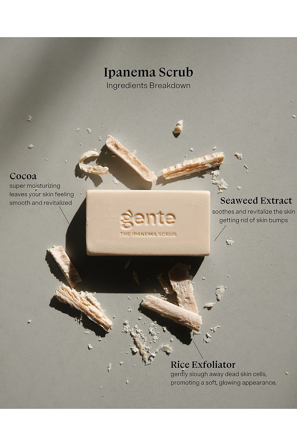 The Ipanema Scrub Exfoliating Bar Soap - thumbnail 3