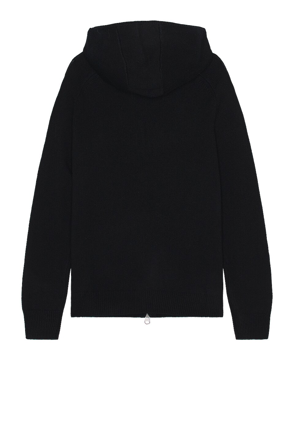 Good Man Brand Ottoman Rib Hoodie in Black