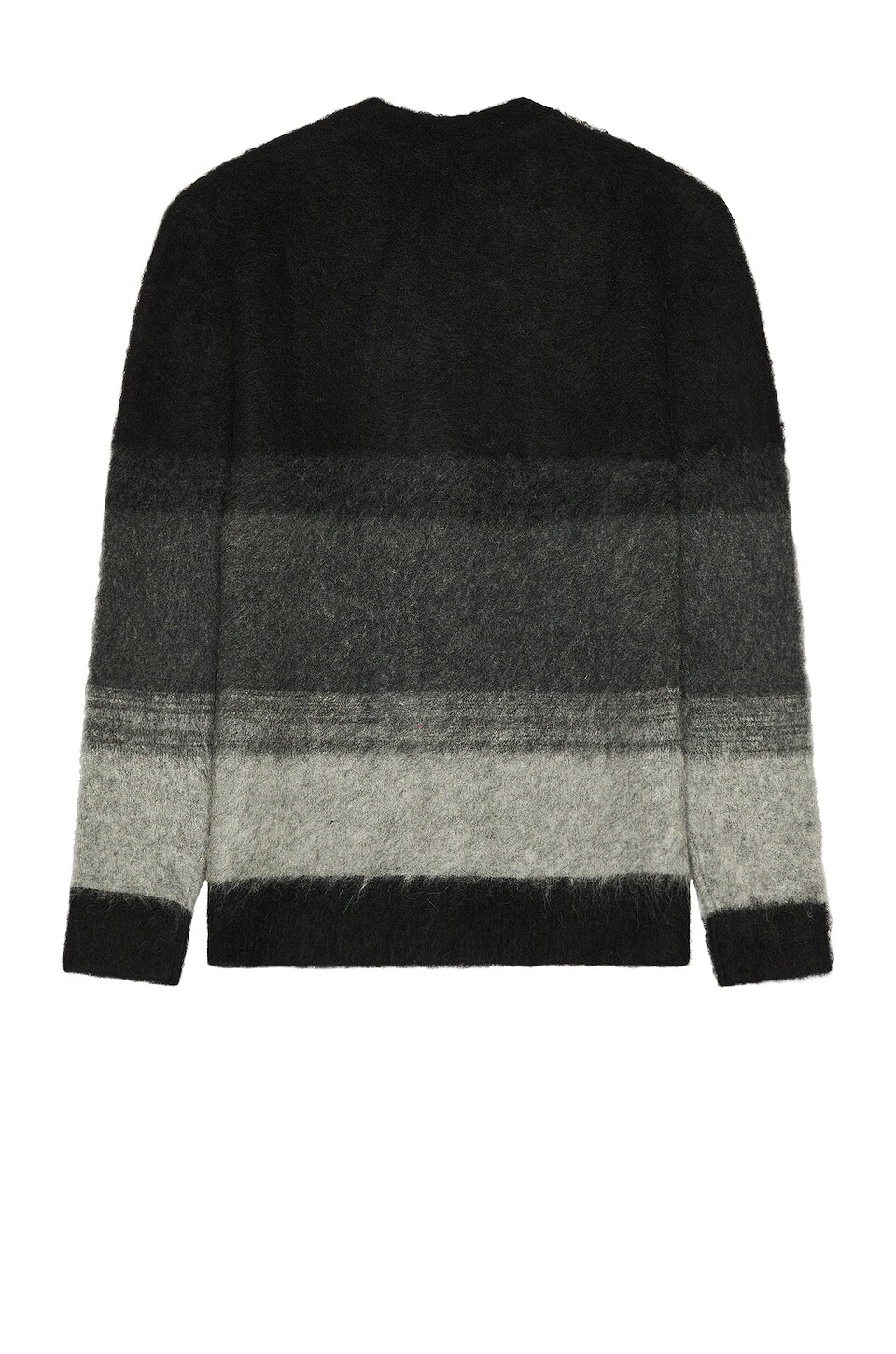 Good Man Brand Brushed Mohair Cardigan in Black