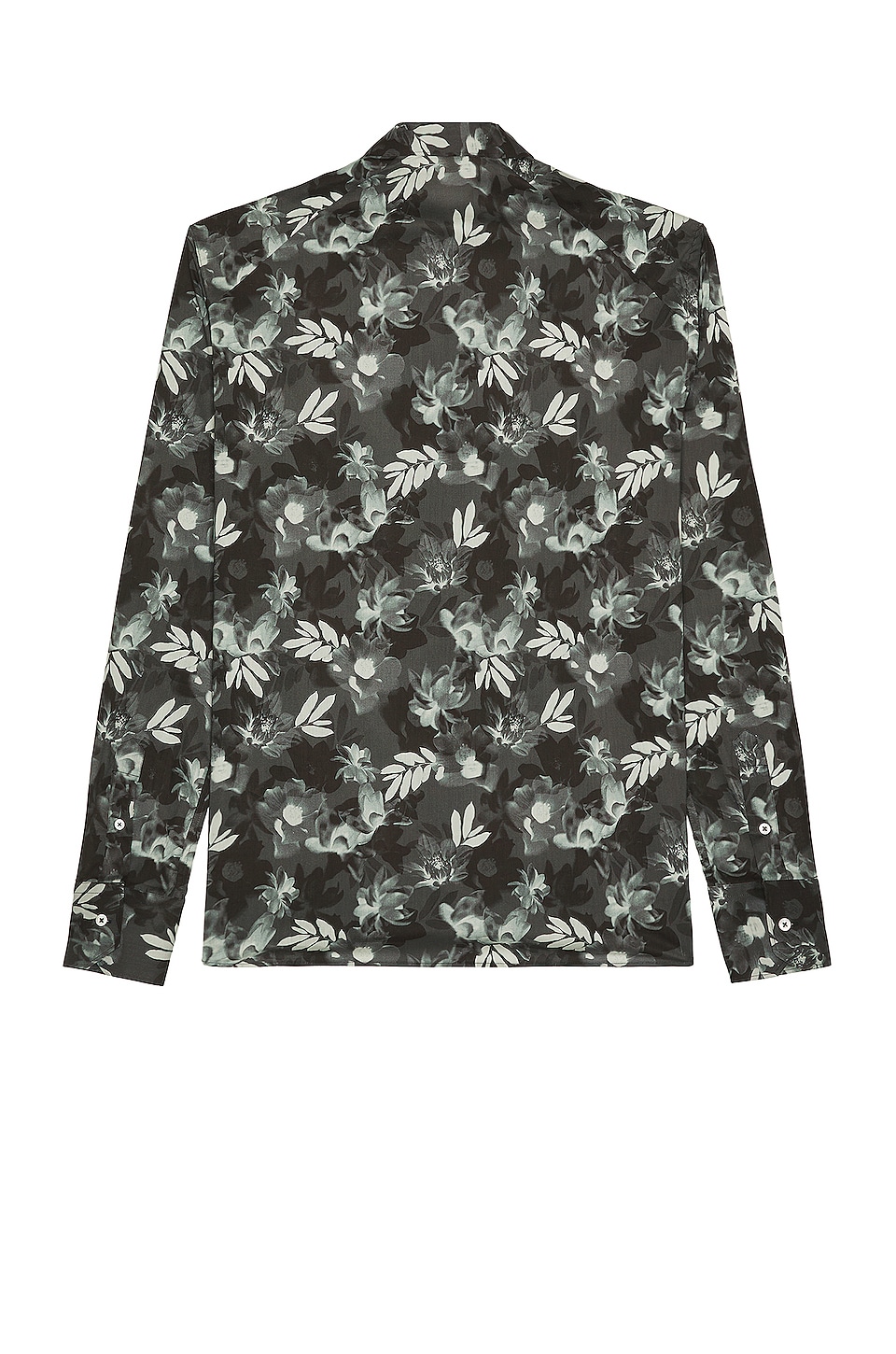 Good Man Brand Long Sleeve On Point Stretch Woven Shirt in Magnet Blurred Floral