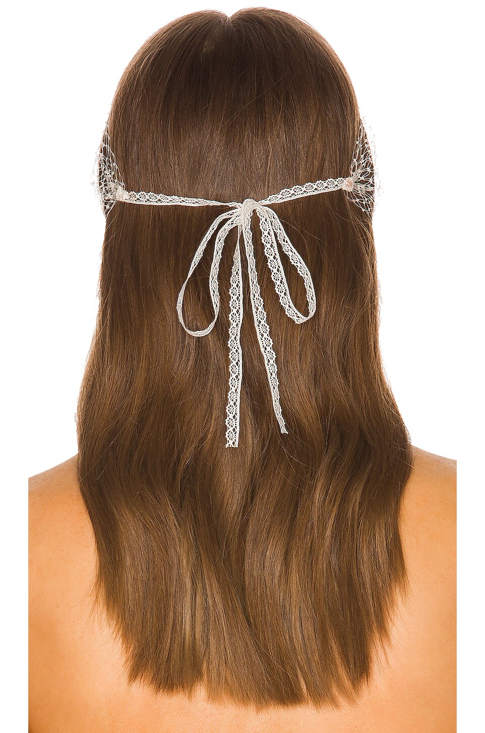 Gigi Burris Bandana Veiling in White