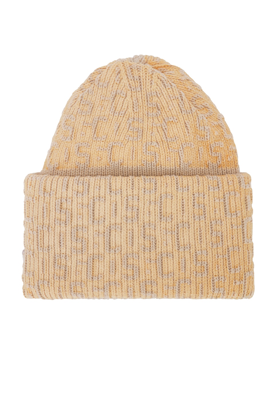 GCDS Monogram Beanie in Off White | REVOLVE
