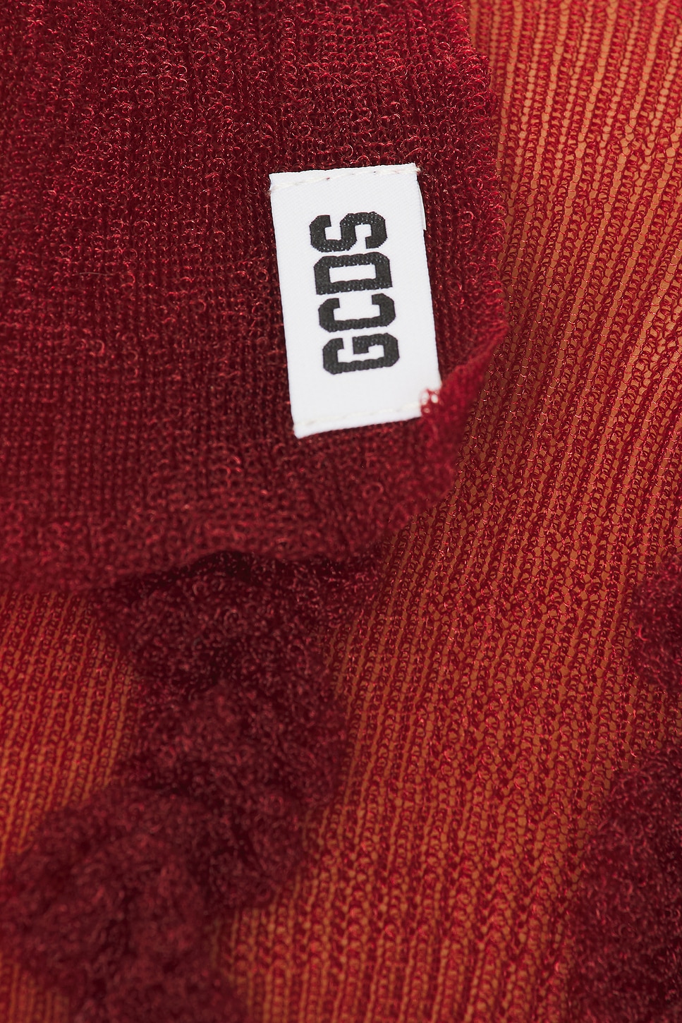 Celluloid Knit Crop Polo