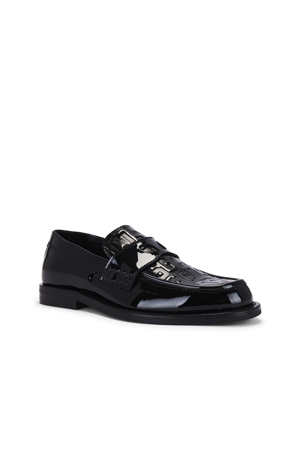GCDS Wirdo Patent Monogram Loafers thumbnail