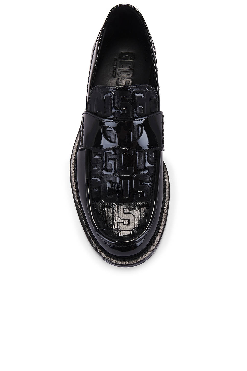 GCDS Wirdo Patent Monogram Loafers thumbnail