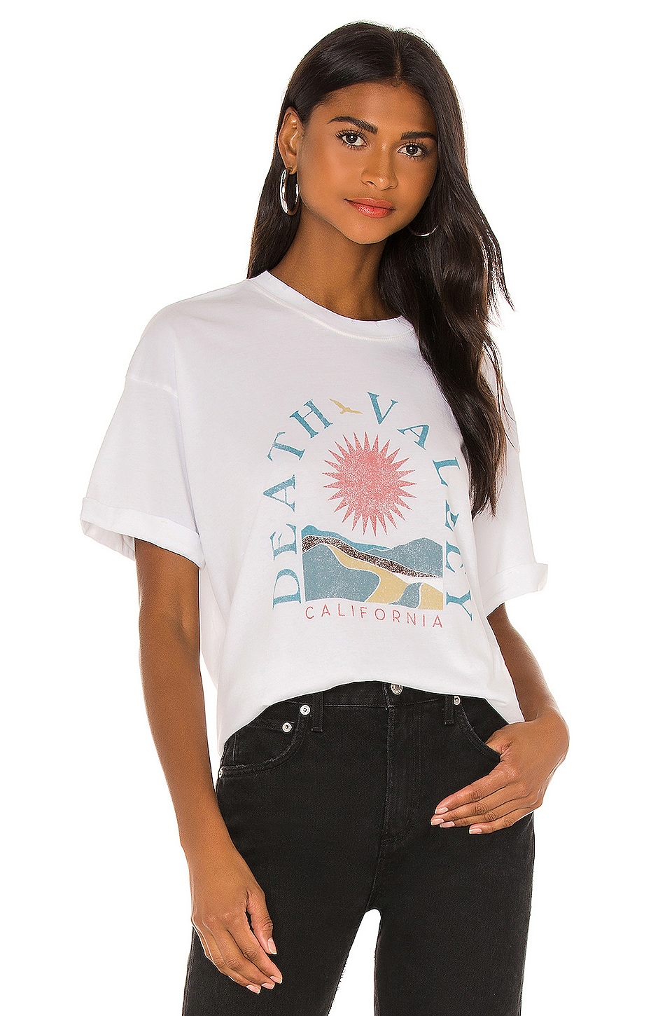 Girl Dangerous Death Valley Tee in Vintage White | REVOLVE