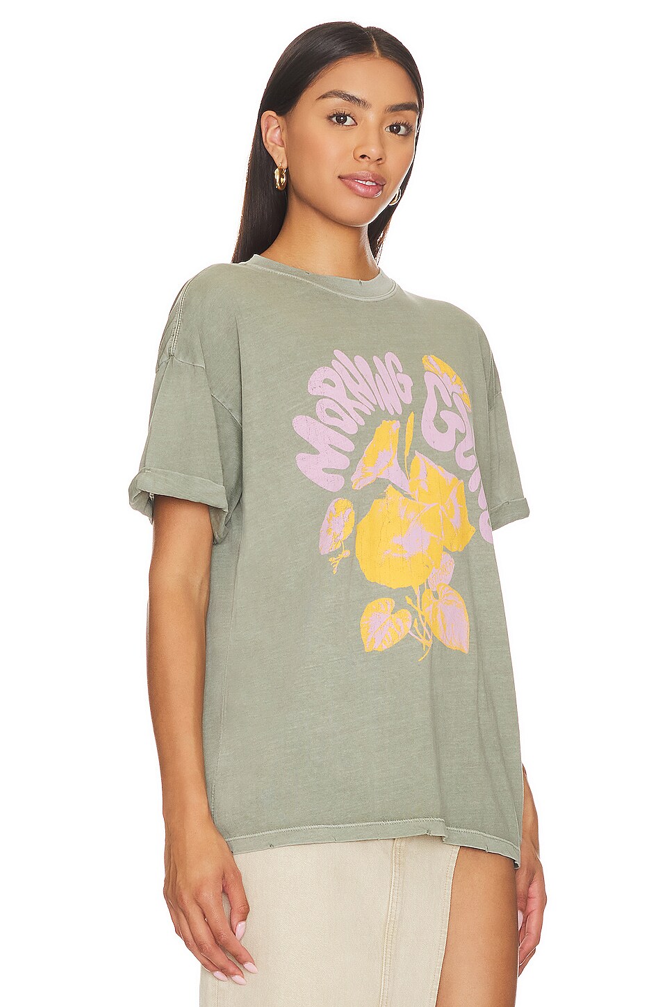Girl Dangerous T-SHIRT BOYFRIEND SEPTEMBER MORNING GLORY