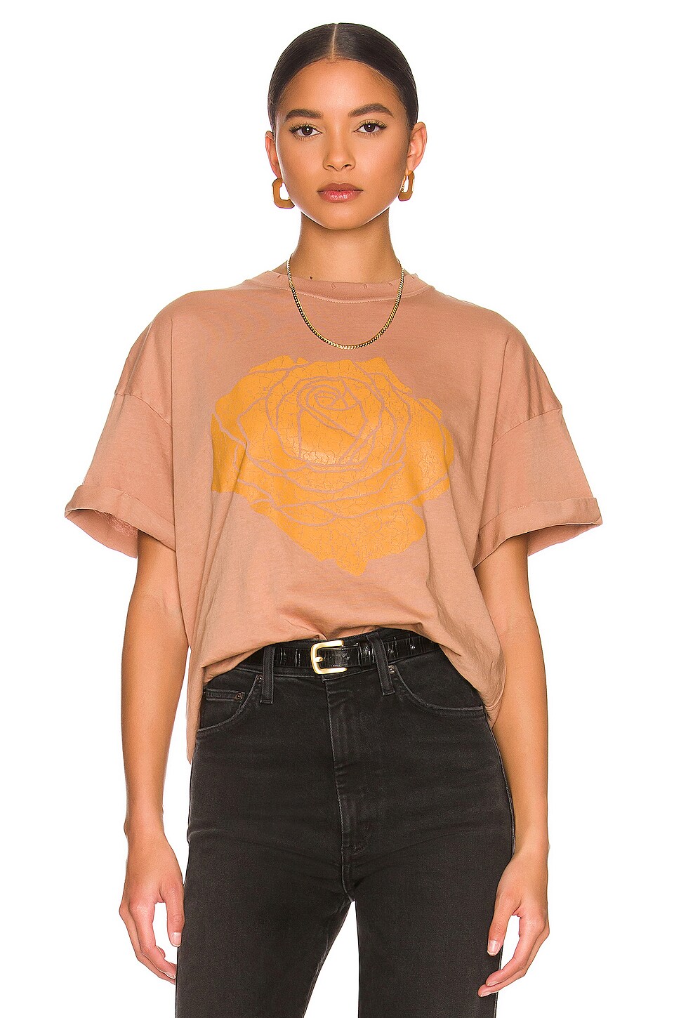 Girl Dangerous Rose Tee in Clay REVOLVE