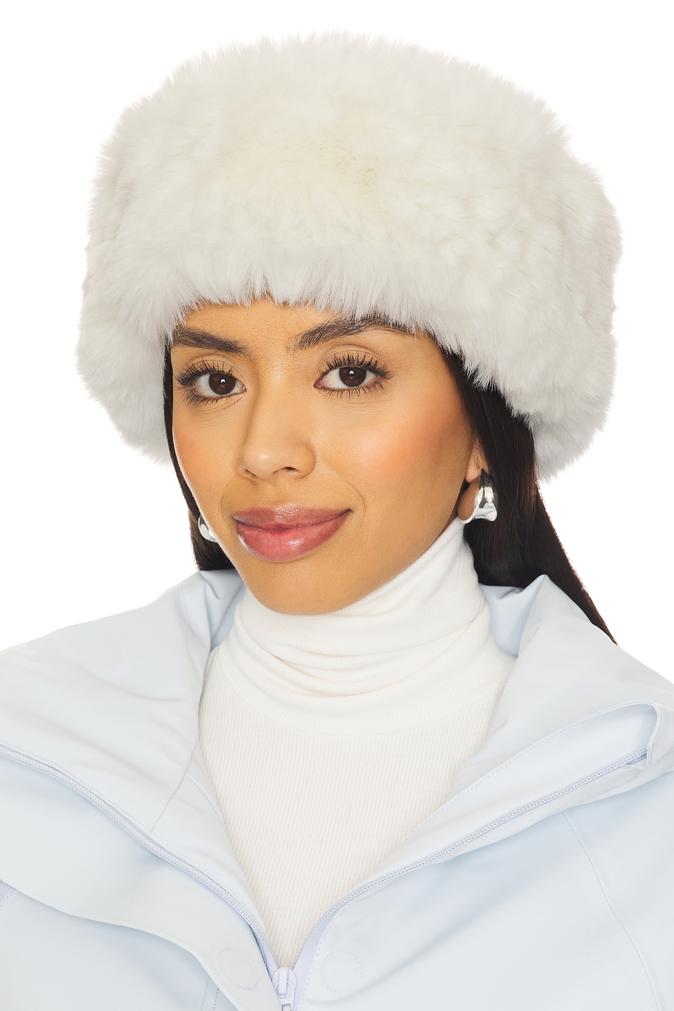 Faux Fur Hat White Fur Headband White Fur Hat Faux Fur Headband