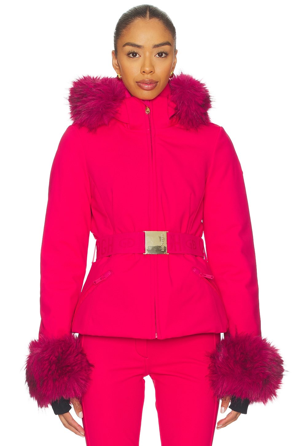 Goldbergh Giselle Ski Jacket in Italian Rose | REVOLVE