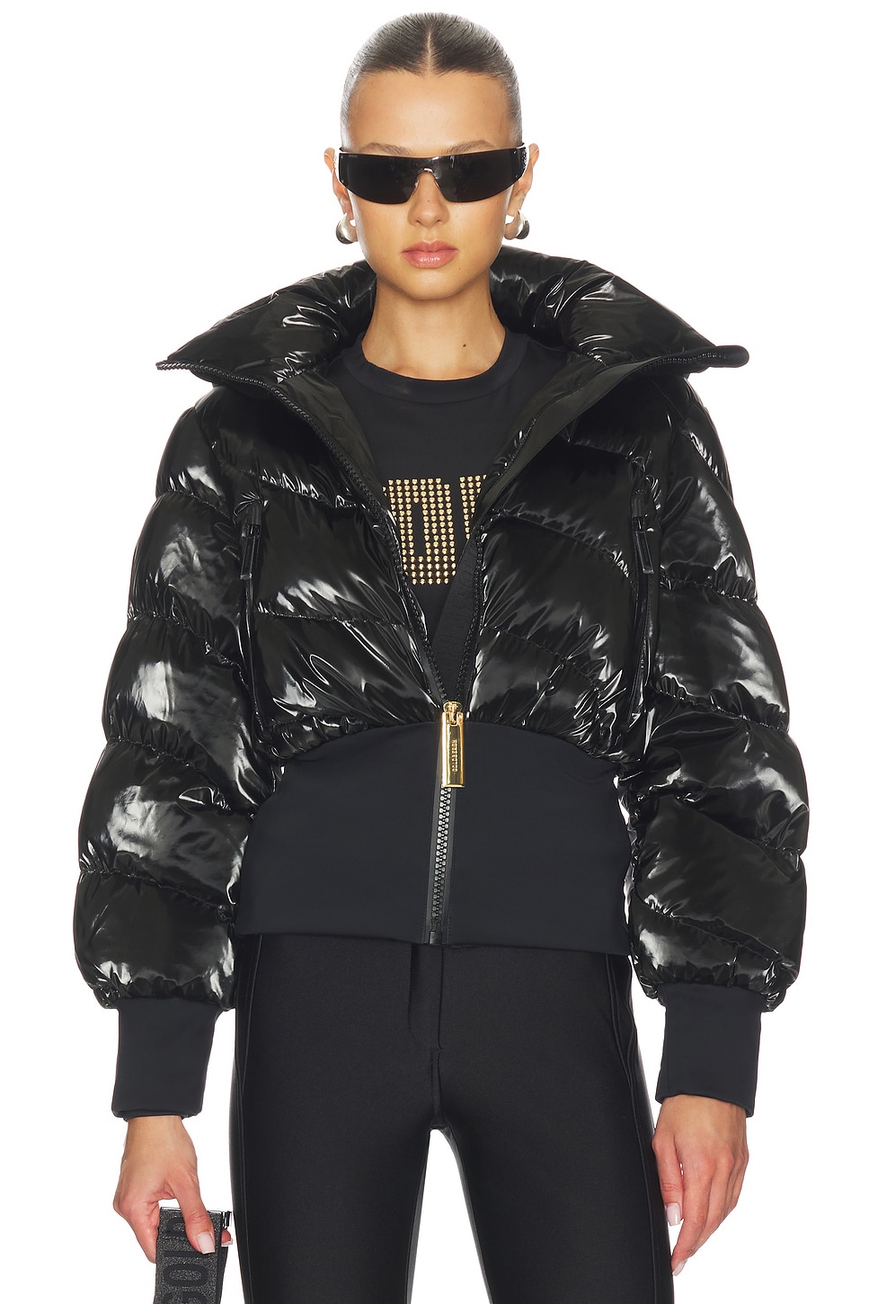 Goldbergh Fusilli Ski Jacket in Black | REVOLVE