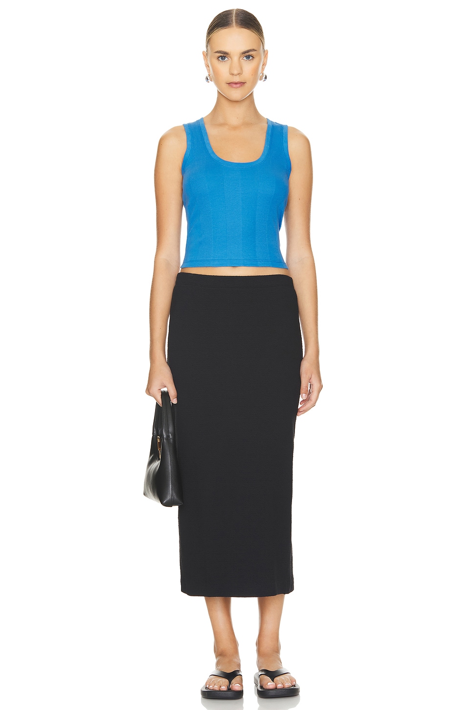 Cotton Rib Crop Tank