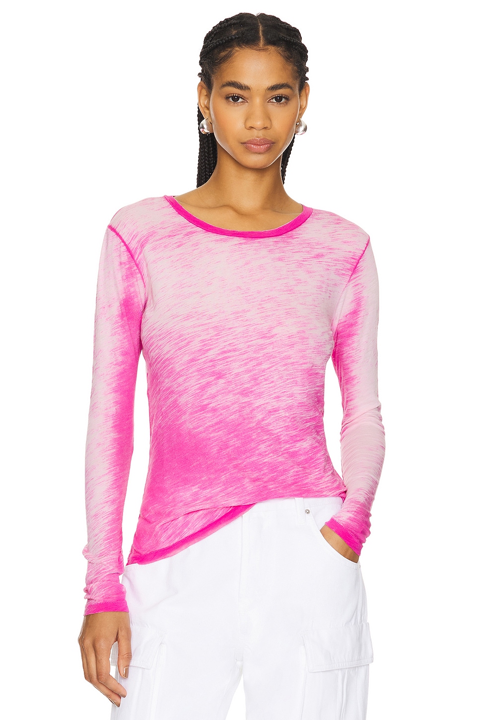 Goldie Long Sleeve Crew Tee Shirt