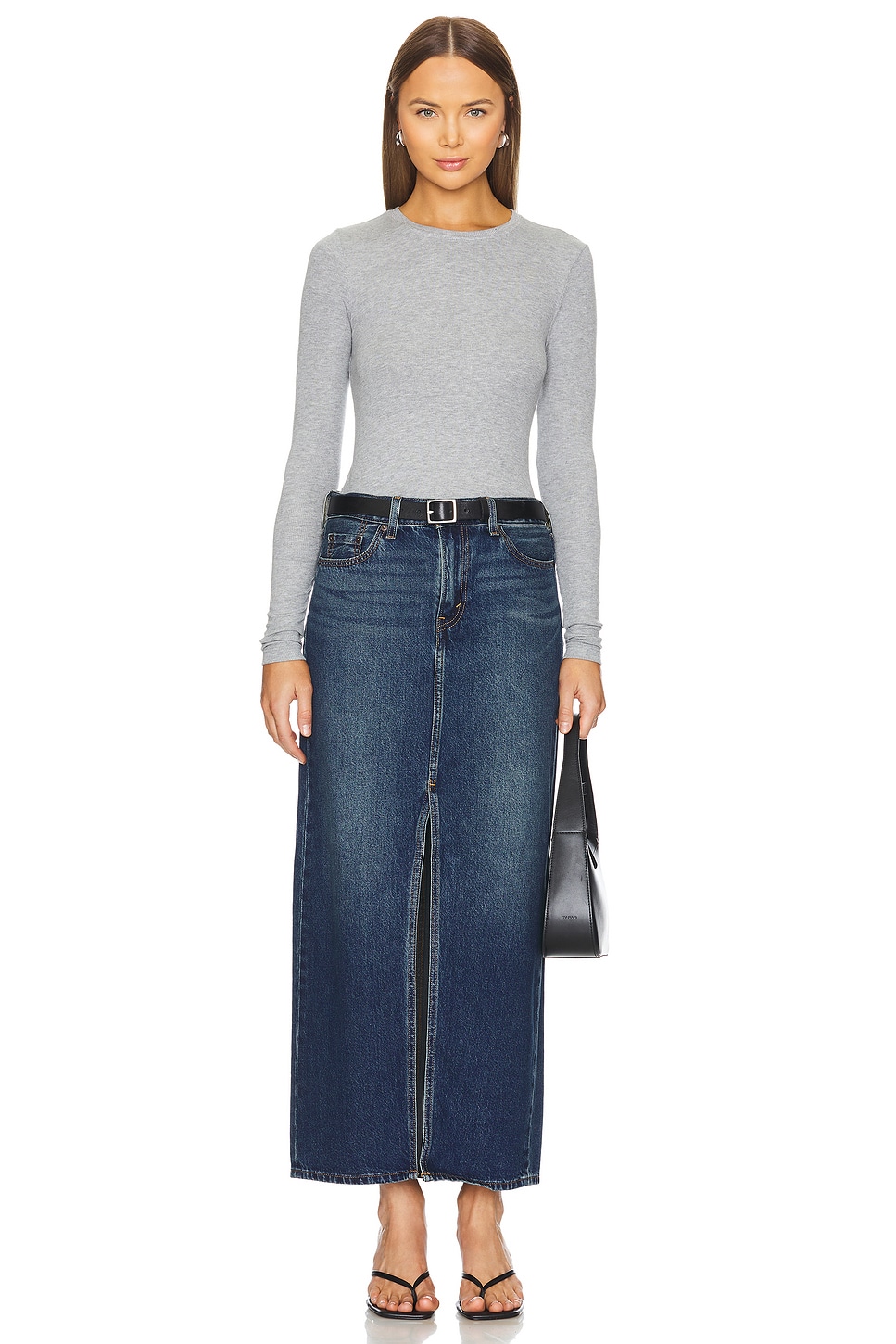 Ribbed Long Sleeve Tee