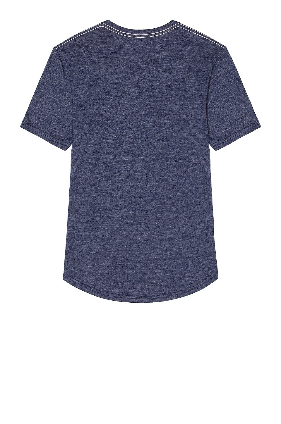 Goodlife Triblend Scallop Crew in Goodlife Navy