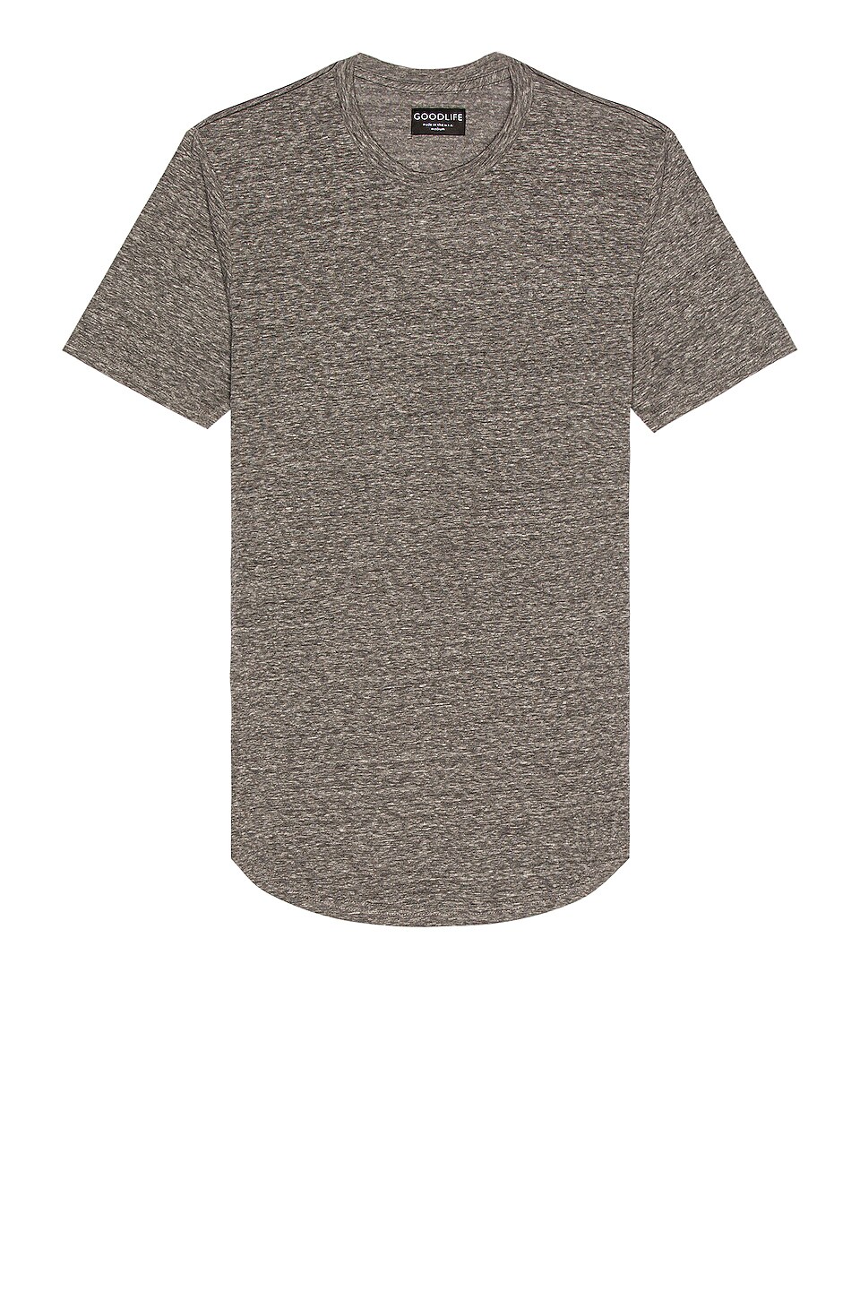 Goodlife Triblend Scallop Crew in White | REVOLVE