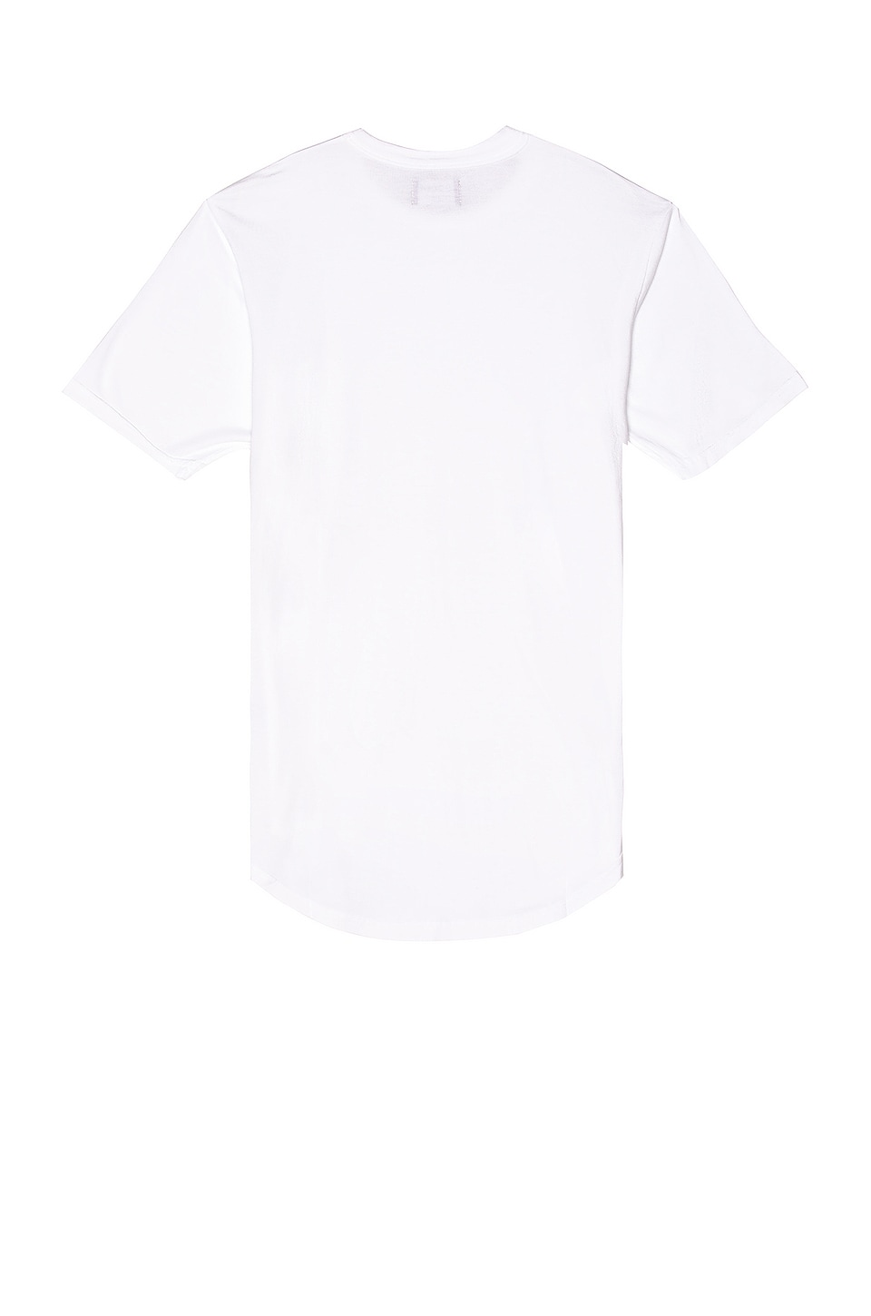 Goodlife Supima Scallop Crew in White
