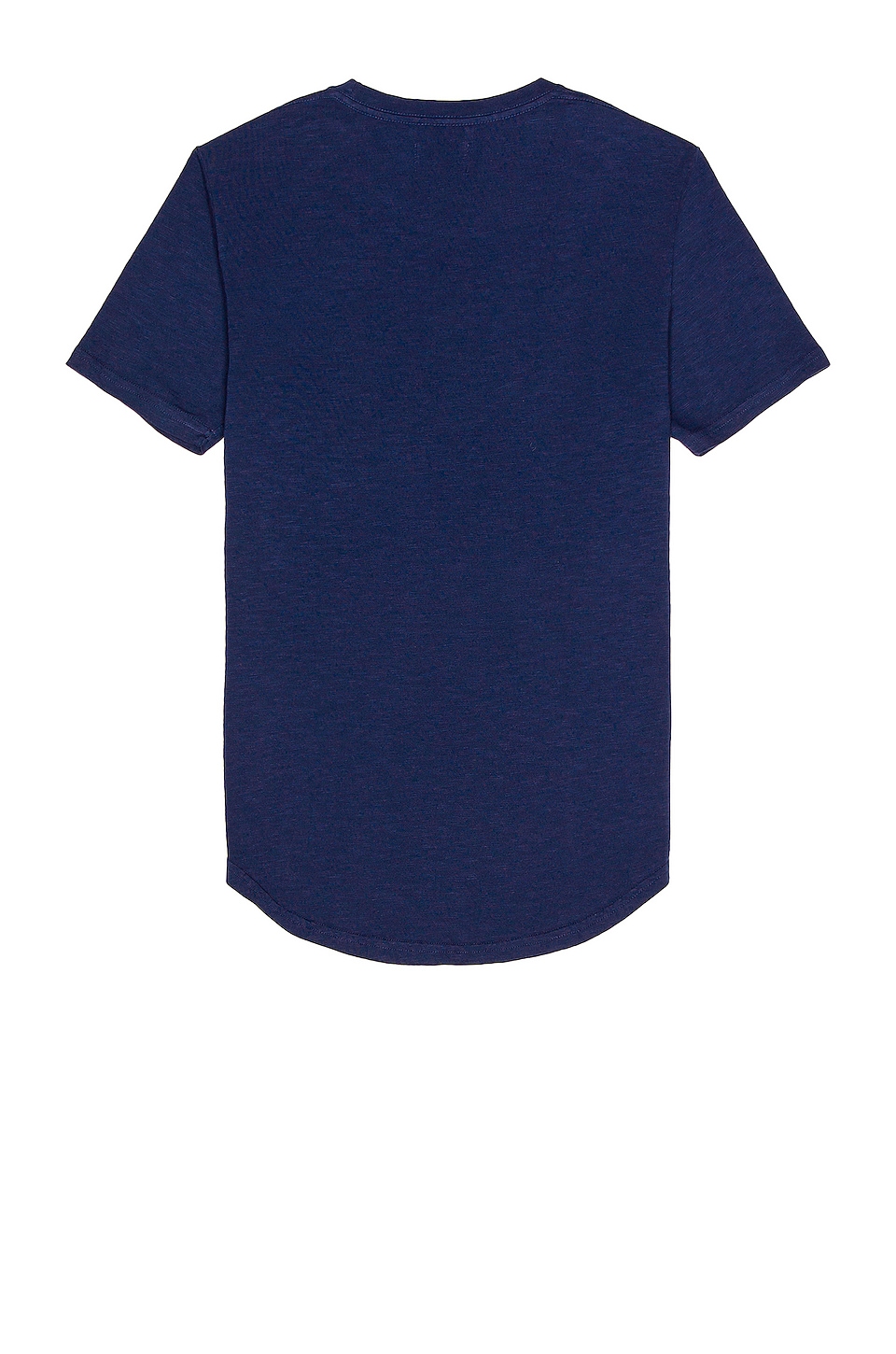 Goodlife Slub Scallop Crew in Goodlife Navy