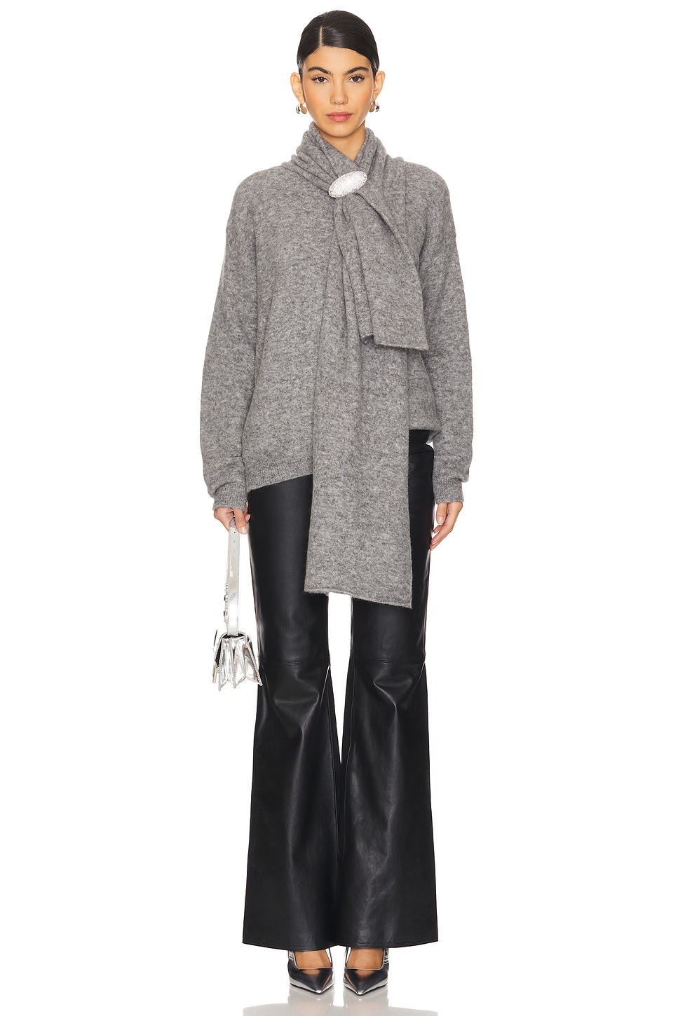 GIUSEPPE DI MORABITO Scarf Sweater