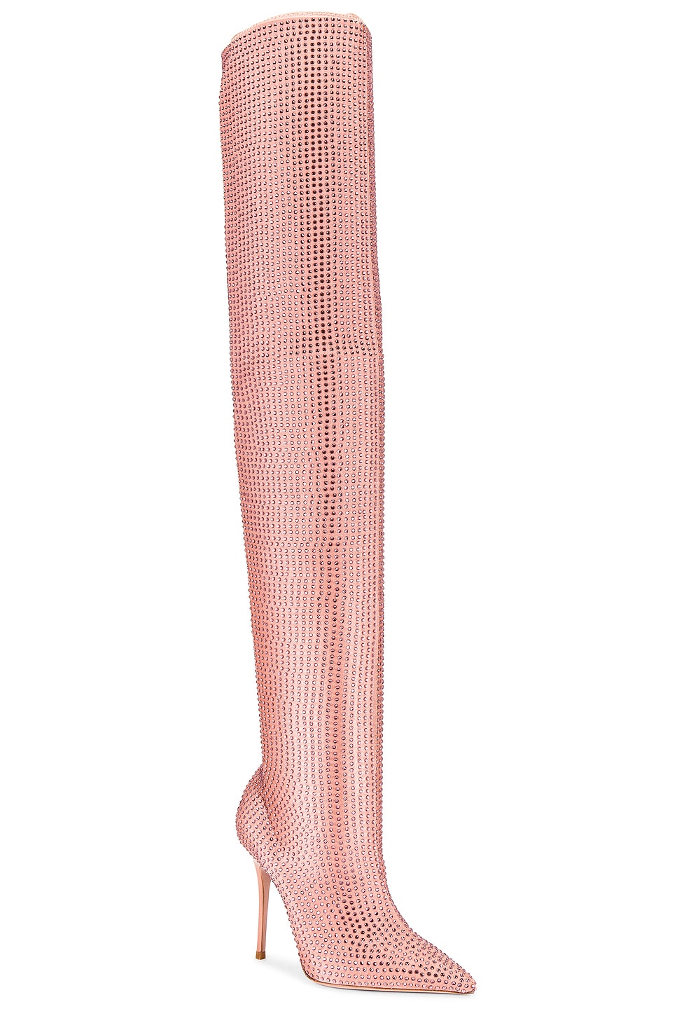 GEDEBE Logan Cuissardes Boot in Nude